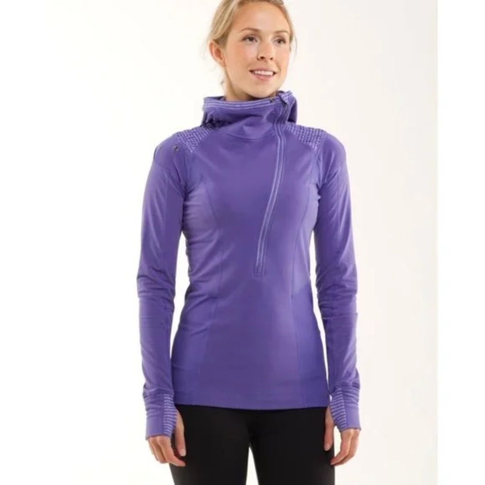 RARE 2011 Lululemon Persian Purple Pullover Size 8